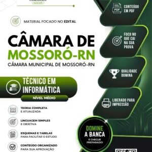 Apostila Técnico de Informática Mossoró RN - Edital 2026